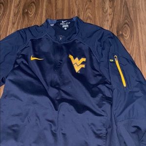 nike dri-fit WVU jacket